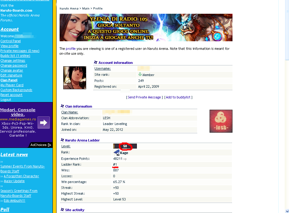 My Profile N-a Hack 2013